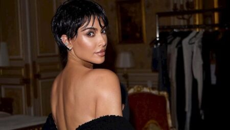 Kim Kardashian’ın Paris Pixie Saç Modeli