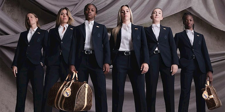 Louis Vuitton, Real Madrid Bayan Futbol Ekibi İçin Özel Koleksiyon Hazırladı