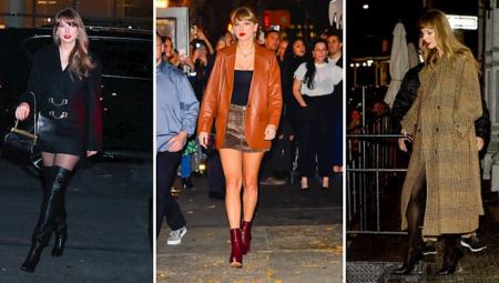 Taylor Swift’in İlgi Cazibeli Sokak Tarzları