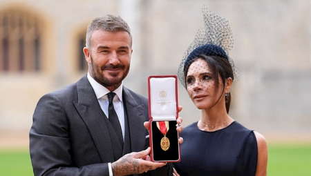 Victoria Beckham Birinci Erkek Giysisi Dizaynını David Beckham İle Duyurdu