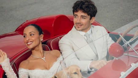 Charles Leclerc ve Alexandra Saint Mleux’nün Masalsı Seremonisi